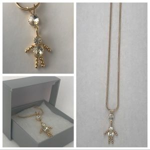 NWOT Gold-Tone 16” Necklace w Charm